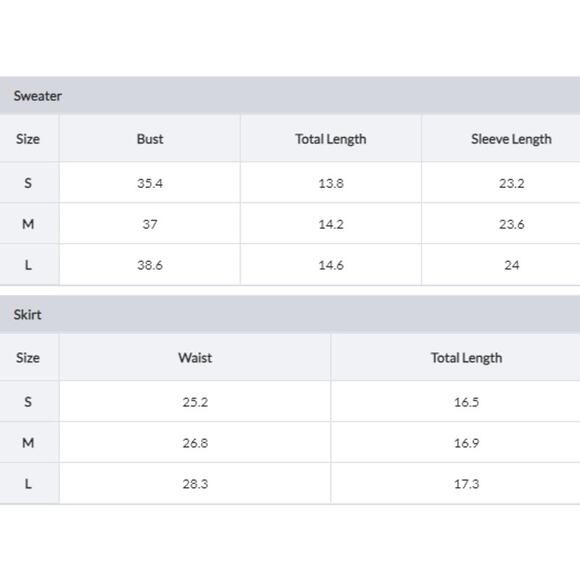 Cable Knit Chic: Cropped Sweater & Fold-Over Mini Skirt Set | Chicgenes - Picture 4 of 6